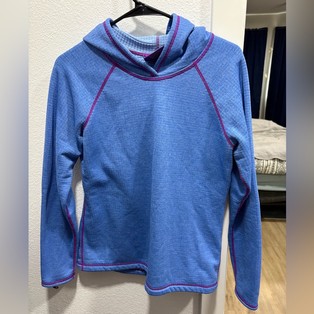 Copper River Fleece with Hood, waffled texture